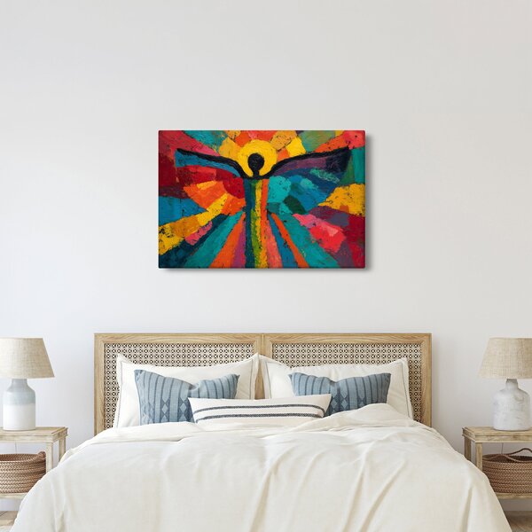 Slika - Oslikani anđeo (90x60 cm)