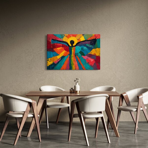 Slika - Oslikani anđeo (90x60 cm)