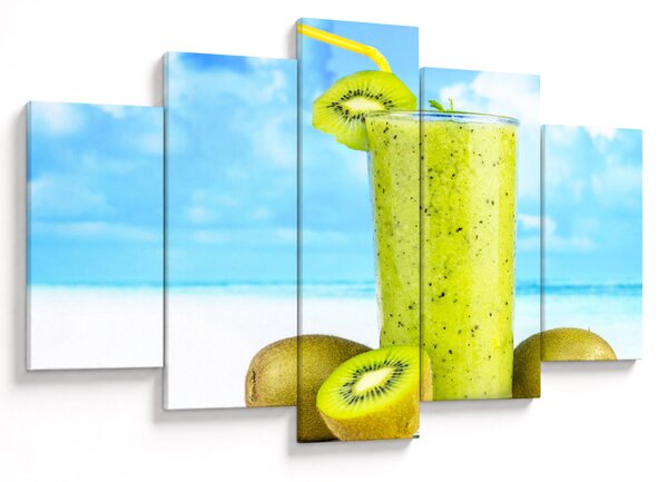 Slika - kiwi smoothie (150x105 cm)