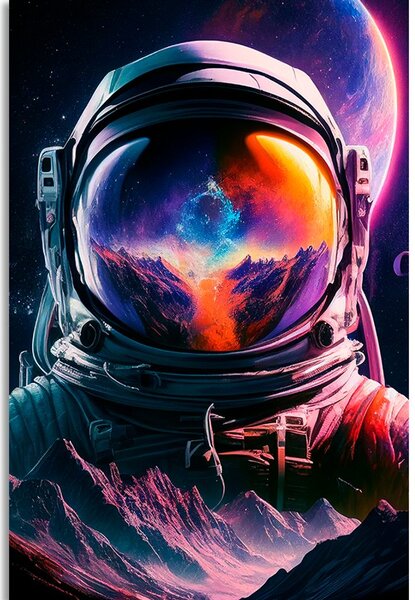 Slika portret astronauta