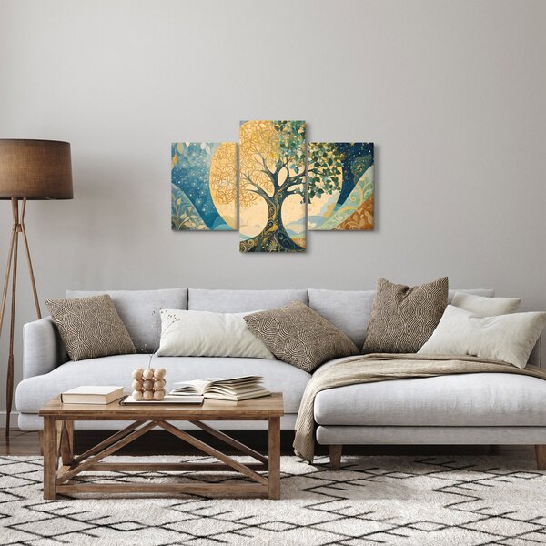 Slika – Drvo života u mjesecu (90x60 cm)