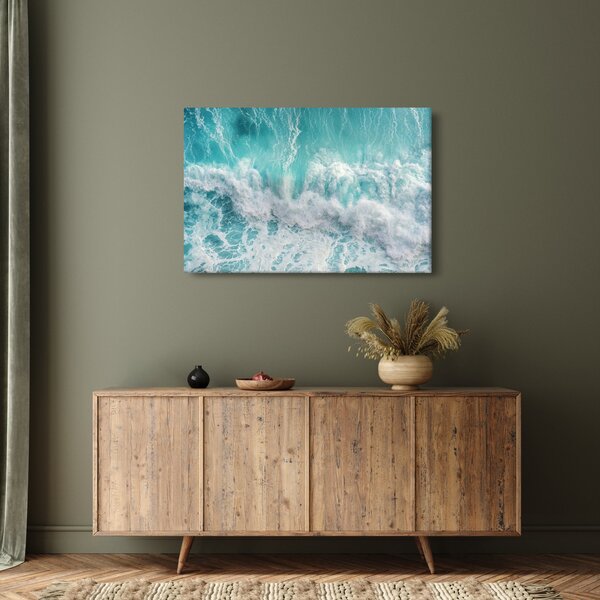Slika - Pogled na oceanske valove (90x60 cm)