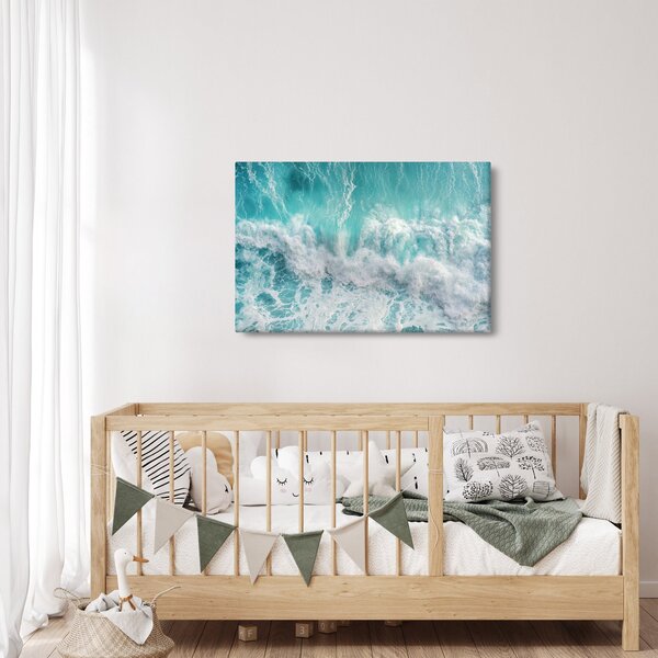 Slika - Pogled na oceanske valove (90x60 cm)