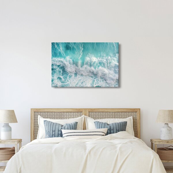 Slika - Pogled na oceanske valove (90x60 cm)