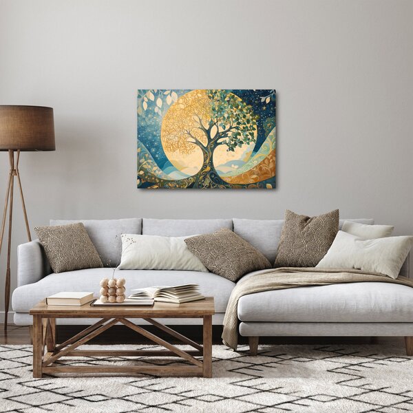 Slika – Drvo života u mjesecu (70x50 cm)