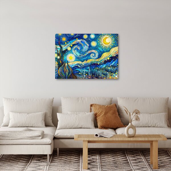 Slika – Mozaik zvjezdane noći (70x50 cm)