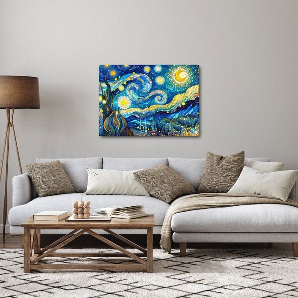 Slika – Mozaik zvjezdane noći (70x50 cm)