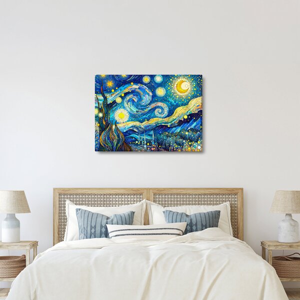 Slika – Mozaik zvjezdane noći (70x50 cm)