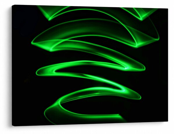 Slika - neonski valovi (70x50 cm)