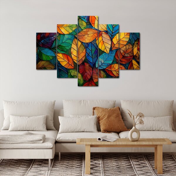 Slika - Mozaik od lišća (150x105 cm)