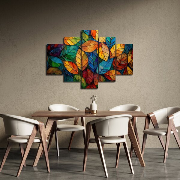 Slika - Mozaik od lišća (150x105 cm)