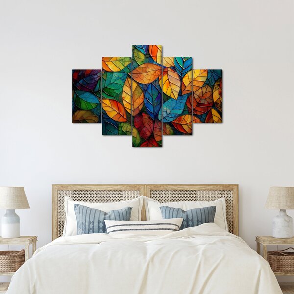 Slika - Mozaik od lišća (150x105 cm)