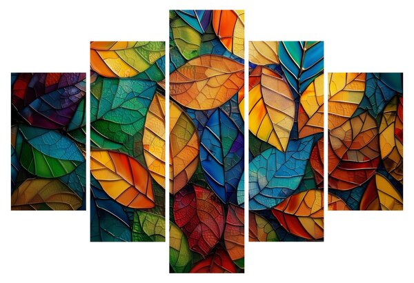 Slika - Mozaik od lišća (150x105 cm)