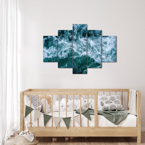 Slika - Oceanski valovi (150x105 cm)