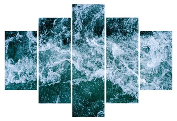 Slika - Oceanski valovi (150x105 cm)