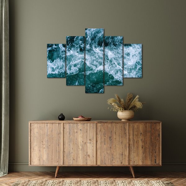 Slika - Oceanski valovi (150x105 cm)