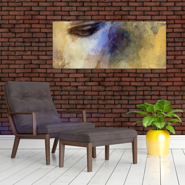 Slika - Portret ženske, risba (120x50 cm)