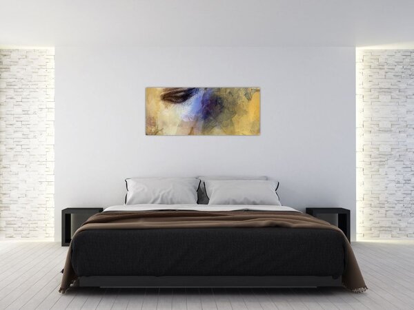 Slika - Portret ženske, risba (120x50 cm)