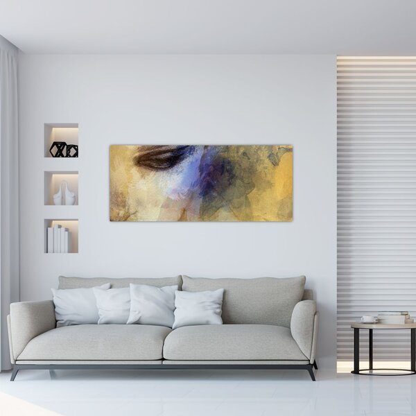 Slika - Portret ženske, risba (120x50 cm)