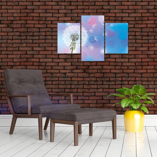 Slika - Regrat v vetru (90x60 cm)