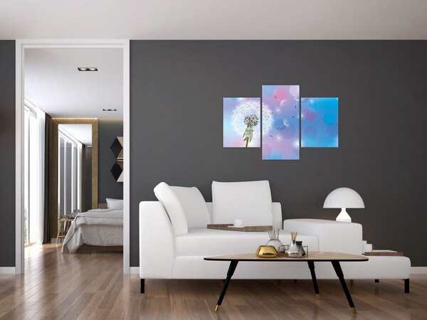 Slika - Regrat v vetru (90x60 cm)