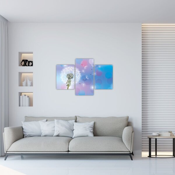 Slika - Regrat v vetru (90x60 cm)