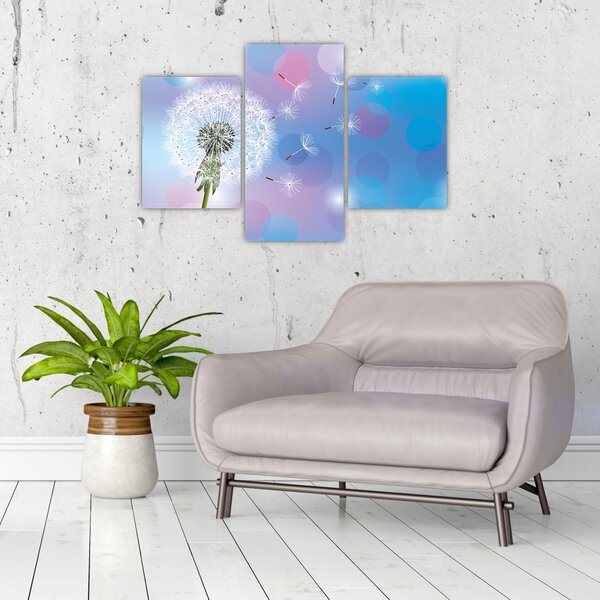 Slika - Regrat v vetru (90x60 cm)