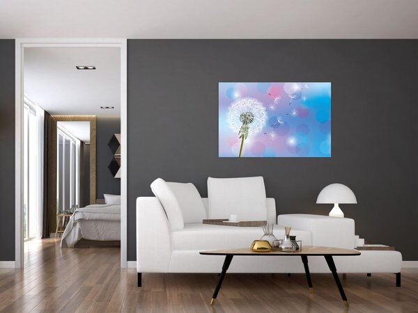 Slika - Regrat v vetru (90x60 cm)