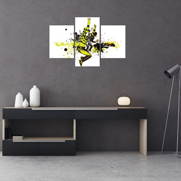 Slika - Ulični ples (90x60 cm)