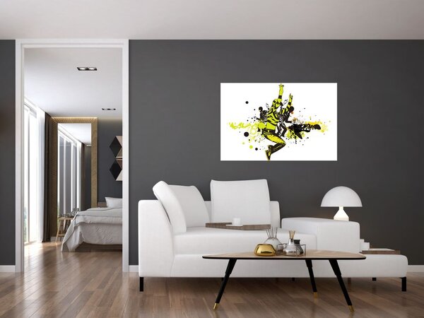 Slika - Ulični ples (90x60 cm)