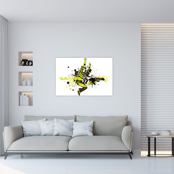 Slika - Ulični ples (90x60 cm)
