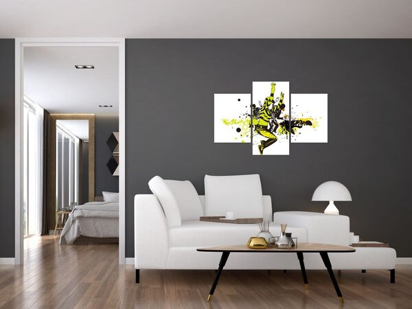Slika - Ulični ples (90x60 cm)