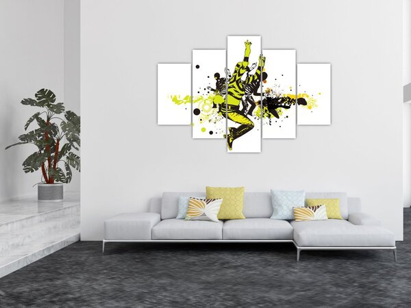 Slika - Ulični ples (150x105 cm)