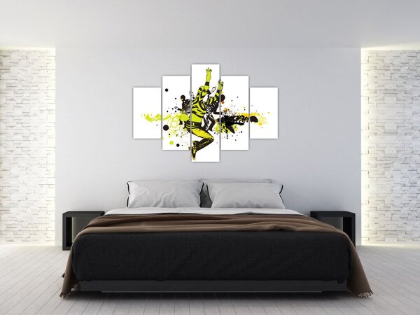 Slika - Ulični ples (150x105 cm)