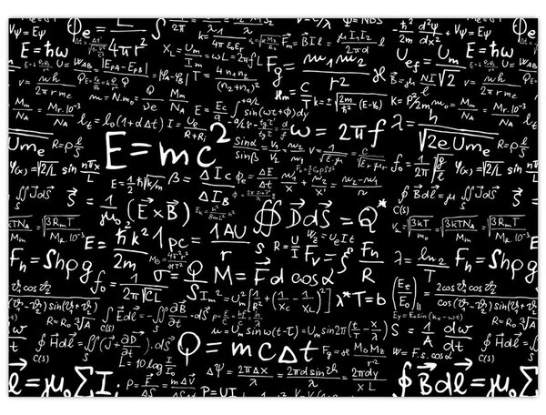 Slika - Matematika (70x50 cm)