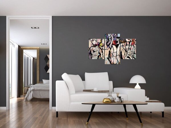 Slika - Večer jazza (90x60 cm)
