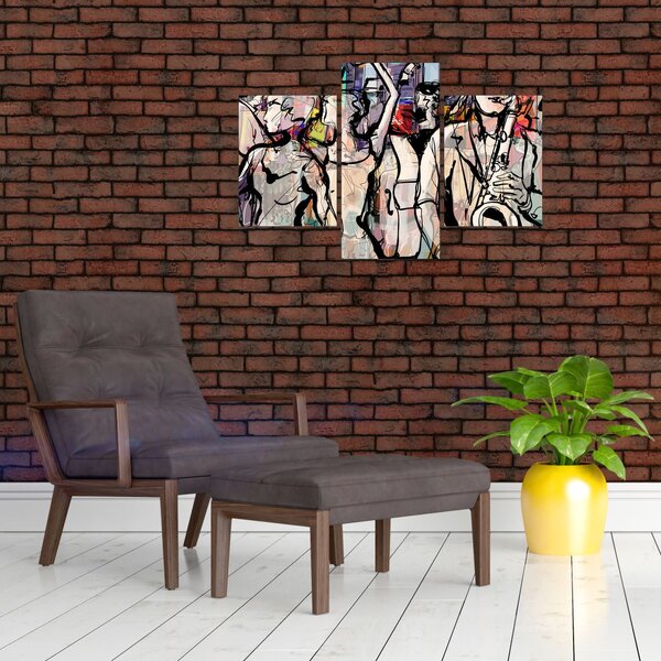 Slika - Večer jazza (90x60 cm)
