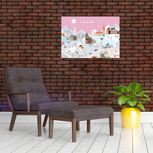 Slika - Čarobna zima (70x50 cm)