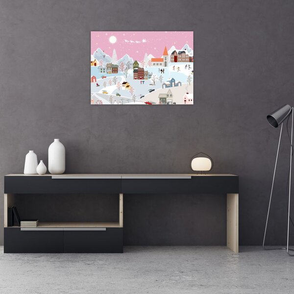 Slika - Čarobna zima (70x50 cm)
