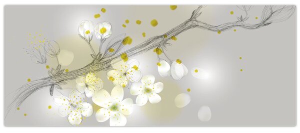 Podoba cvetoče vejice (120x50 cm)