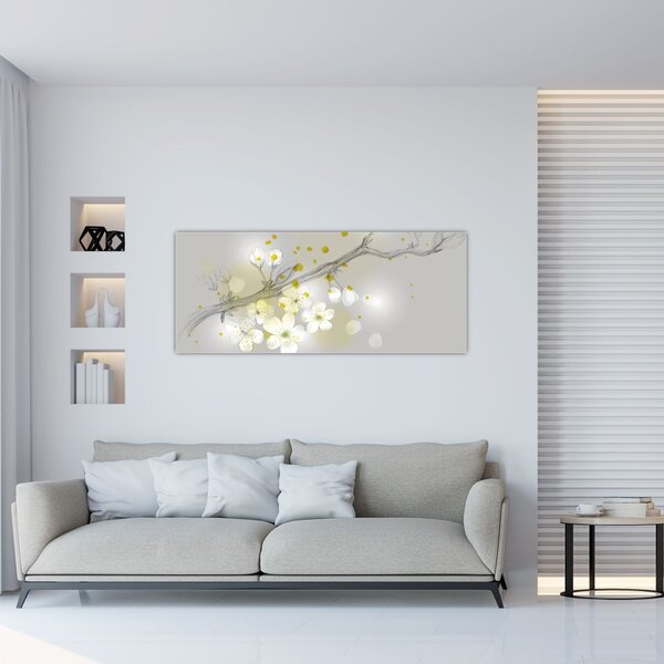 Podoba cvetoče vejice (120x50 cm)