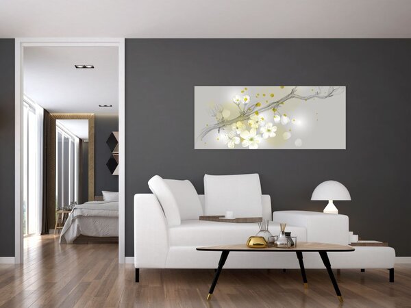 Podoba cvetoče vejice (120x50 cm)