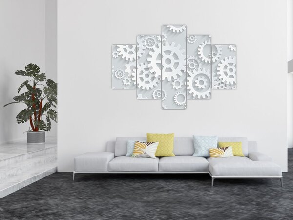 Slika - Gears (150x105 cm)