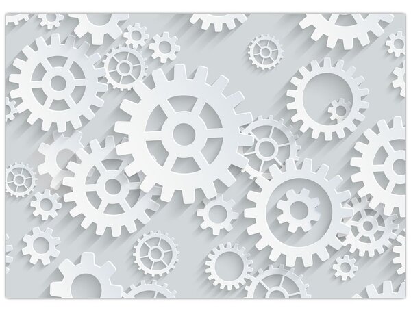 Slika - Gears (70x50 cm)