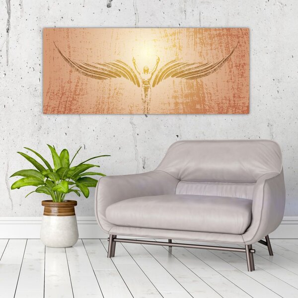 Slika - Angelska abstrakcija (120x50 cm)