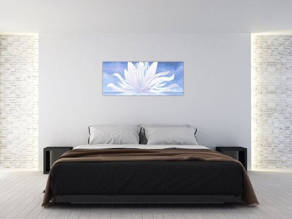 Slika - Lotusov cvet (120x50 cm)
