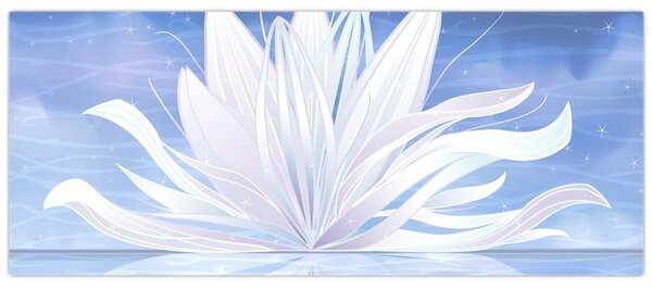 Slika - Lotusov cvet (120x50 cm)