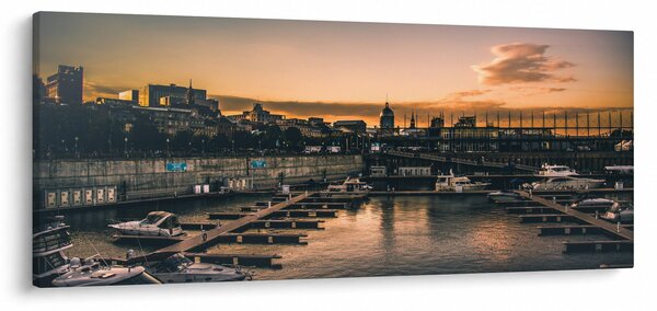 Slika - lučki gradić (120x50 cm)