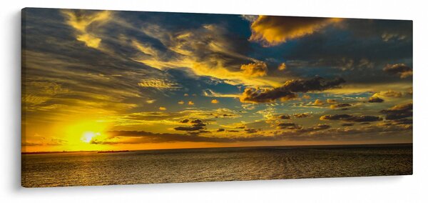 Zalazak sunca na moru (120x50 cm)