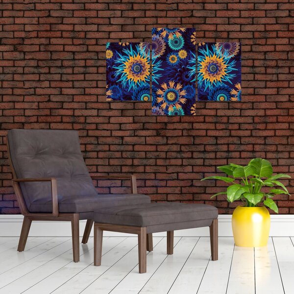 Slika - 3D rože (90x60 cm)